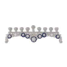 Blue & White Charisma Menorah