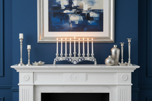 Blue & White Charisma Menorah