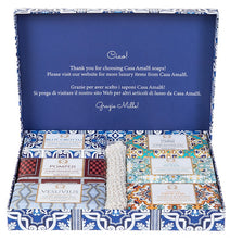 Casa Amalfi Campagna Blue Gift Set 6-Soaps