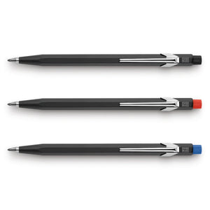 Caran d-ache Fixpencil Black 2 MM With Sharpener in the Push Button