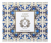 Casa Amalfi Scented Soap Bar with Ceramic Soap Dish Blue Grotto