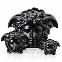 Rosenthal Versace Medusa Grande Vase Black