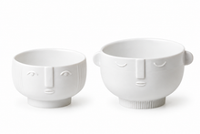 Natural Forms Porcelain Face Bowls - Gusto & Deli