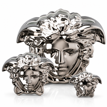 Rosenthal Versace Medusa Grande Vase Silver