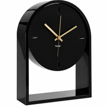 Kartell Air du Temps clock in matte black