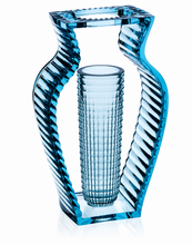 Kartell I Shine vase in blue