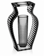 Kartell I Shine vase in fumé