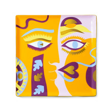 OCTAEVO Claire Johnson Ceramic Tray - Orange