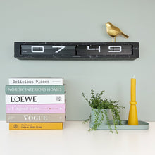 Timeline Smoke Effect AM/PM Edition - Flip Clock - 26 inches wide - A Modern Masterpiece in Timekeeping