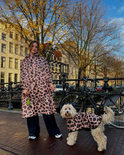 Dog Rain Poncho Pink Panther