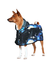 Dog Rain Poncho Starry Night