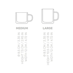 Cubo Double-Wall Cups – Large Set