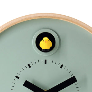 Cuckoo Clock Dot – Sage Green with Stand | Cloudnola
