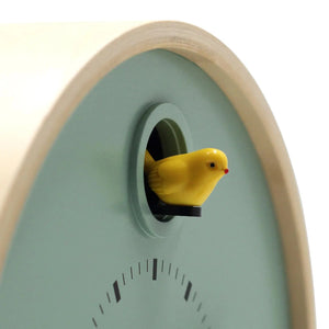 Cuckoo Clock Dot – Sage Green with Stand | Cloudnola