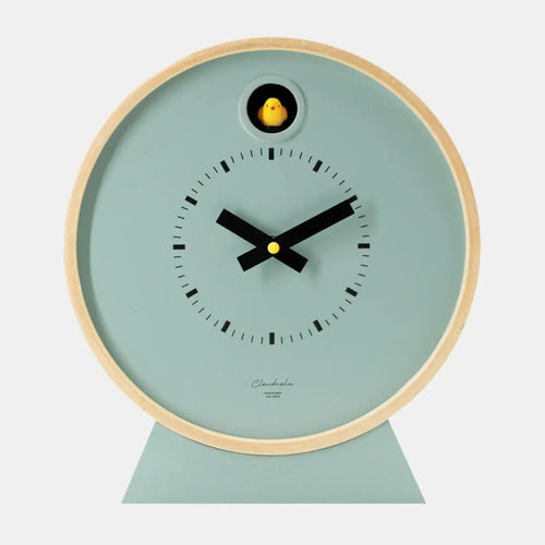Cuckoo Clock Dot – Sage Green with Stand | Cloudnola