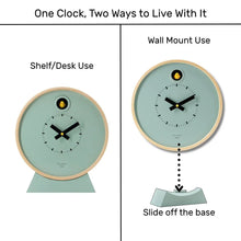 Cuckoo Clock Dot – Sage Green with Stand | Cloudnola