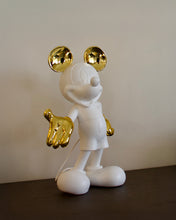 Mickey Mouse WELCOME White & Gold 12in