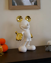 Mickey Mouse WELCOME White & Gold 12in