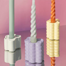 OCTAEVO Flora Candle Holder Large - Lilac
