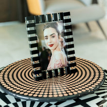 Crystal Photo Frame - Black (5x7)