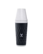 Vaya Drynk - 11.8 fl.oz - Black - with Gulper Lid + 2 Cups