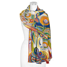 Delaunay Portuguese Woman Silk Blend Women's Fashion Shawl