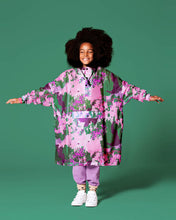 Kids Rain Poncho Digi Spring Camo
