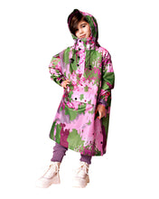 Kids Rain Poncho Digi Spring Camo