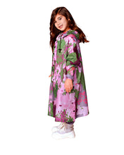 Kids Rain Poncho Digi Spring Camo