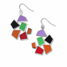 Art and Architectural Earrings After Matisse Snail