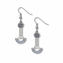 Art and Architectural Earrings Saguaro Forms by Frank Lloyd Wright