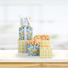 Lemon Twist Gift Tower