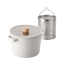 FIKA 4.9QT Deep Stock Pot with insert