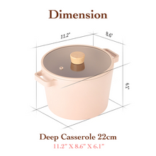 FIKA Objet 9" Deep Casserole