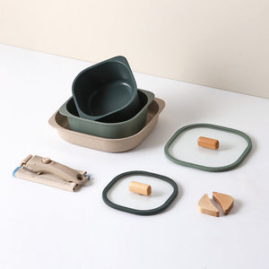 FIKA Objet Comfort Green 7 pc Set