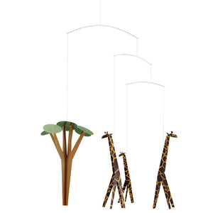 Mobile Giraffes on the Savannah