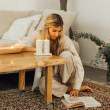 Handcrafted Shabbat Candleholders – Terrazzo Series