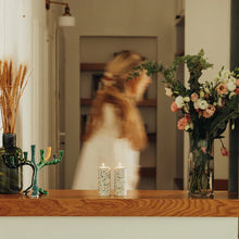 Handcrafted Shabbat Candleholders – Terrazzo Series