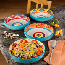 Galicia 8.4'' Stoneware Pasta Bowl,  Set of 4