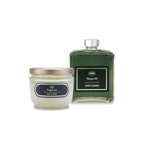 Gentleman Cleanse Scrub Duo Gift Set