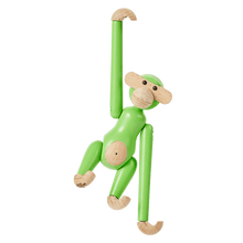 Kay Bojesen Monkey, Mini, Light Green, H: 3.7"