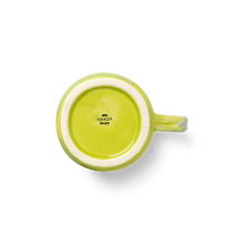 Kähler Poppery Mug with Handle, Apple Green/Mint, 11.8 Oz