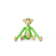 Kay Bojesen Monkey, Mini, Light Green, H: 3.7"