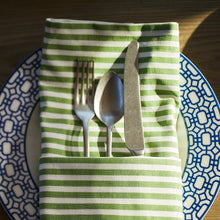 Pinstripe Dinner Napkins, Set of 4