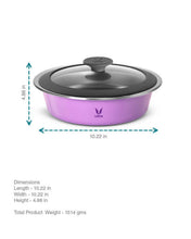 Vaya HauteCase - 37.2 fl.oz - Iris Purple - with Glass Lid