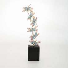 Enamel Dragonfly Sculpture
