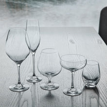 Holmegaard Cabernet Champagne Glass, Clear, 9.8 Oz, 6 Pcs.