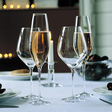 Holmegaard Cabernet Champagne Glass, Clear, 9.8 Oz, 6 Pcs.