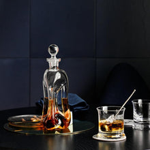 Holmegaard Klukflaske 3-Pillar, Clear, H: 10.2"