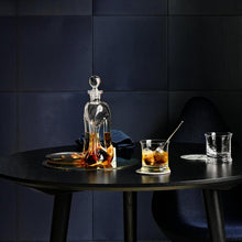 Holmegaard Klukflaske 3-Pillar, Clear, H: 10.2"